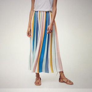 Striped Maxi skirt